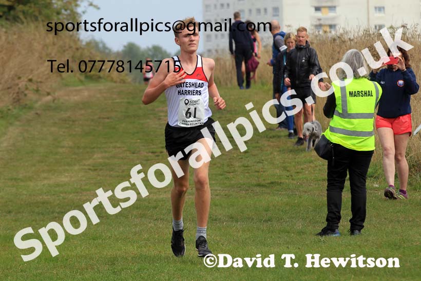 Mens and Womens under-17s 2022 Farringdon Cross Country, Sunderland, Saturday, Sept. 3rd. Photo: David T. Hewitson/Sports for All Pics